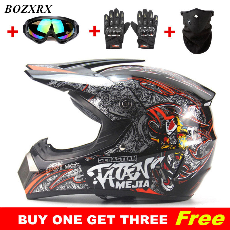 2018 AHP Ultra-Light Weight Dirt Bike Helmet – helmetsworld